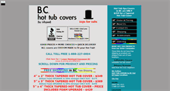 Desktop Screenshot of bchottubspacovers.com